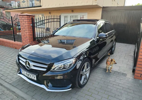 mercedes benz klasa c Mercedes-Benz Klasa C cena 79000 przebieg: 114484, rok produkcji 2016 z Kostrzyn